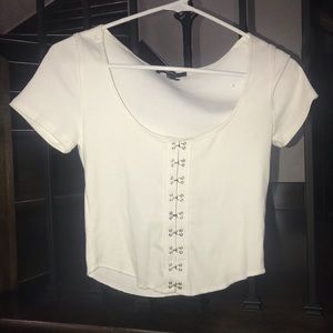 forever 21 white top